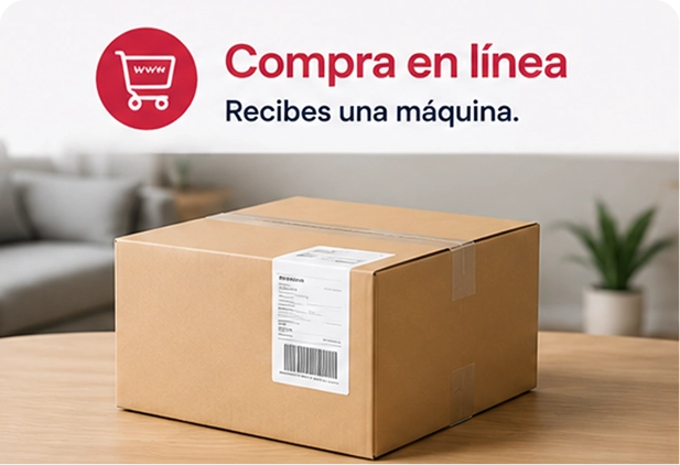 Promatek compra en línes Recibes una máquina